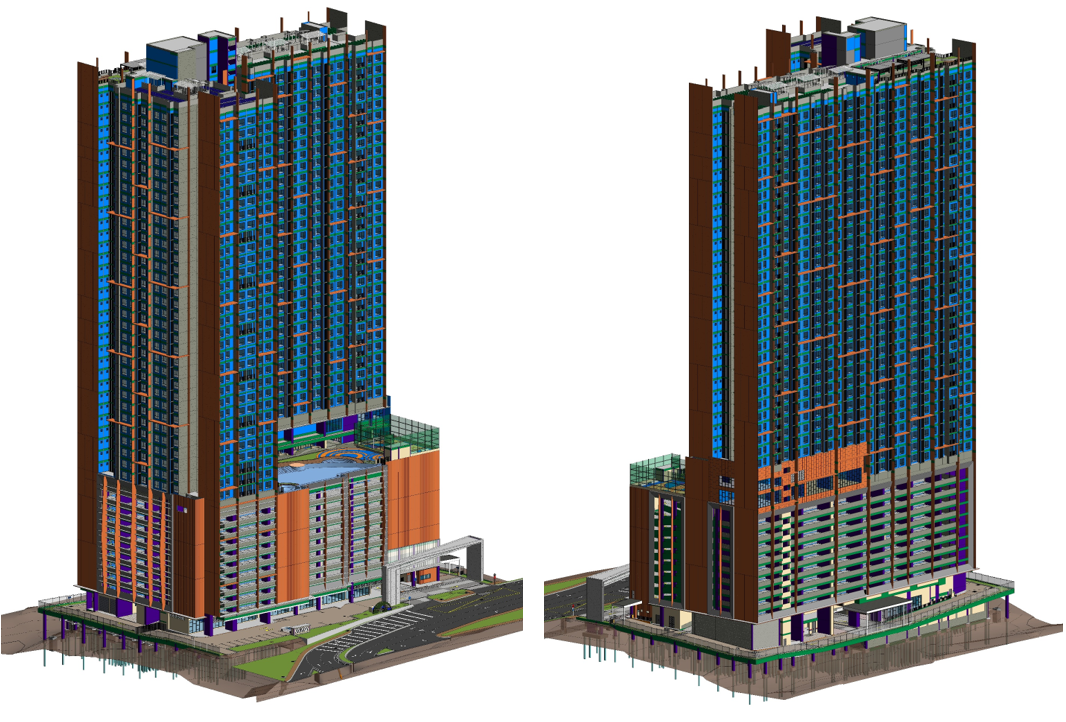 The Asteriaz, Kebun Teh project model