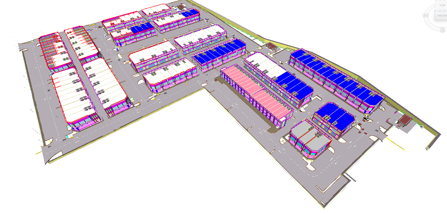 GGLS1, Gamuda Garden Land Shop project model