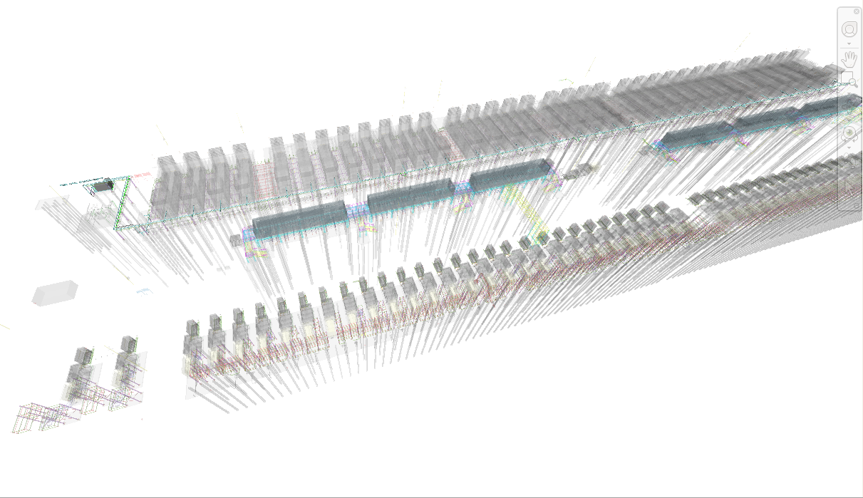 SGW1A Google Data Centre project model