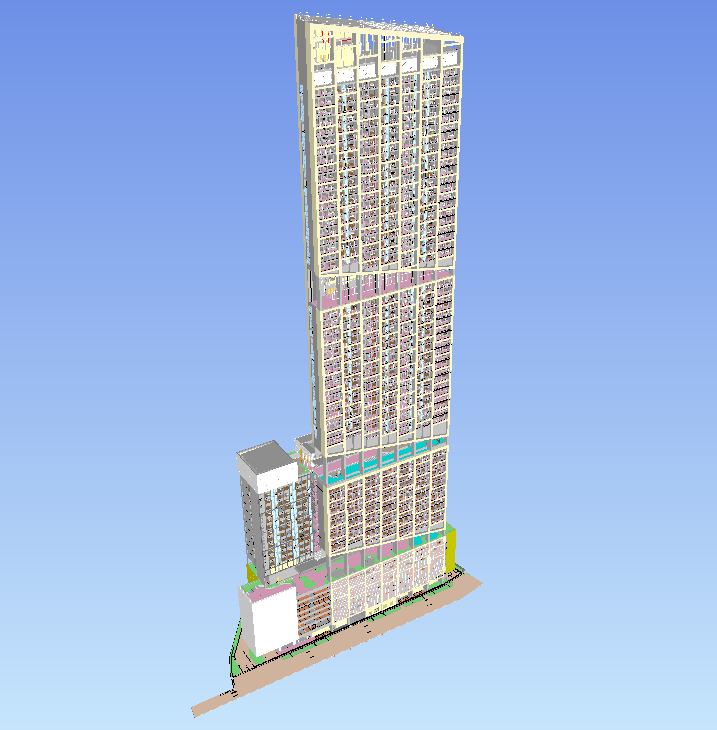 KLCC Mixed Development project model