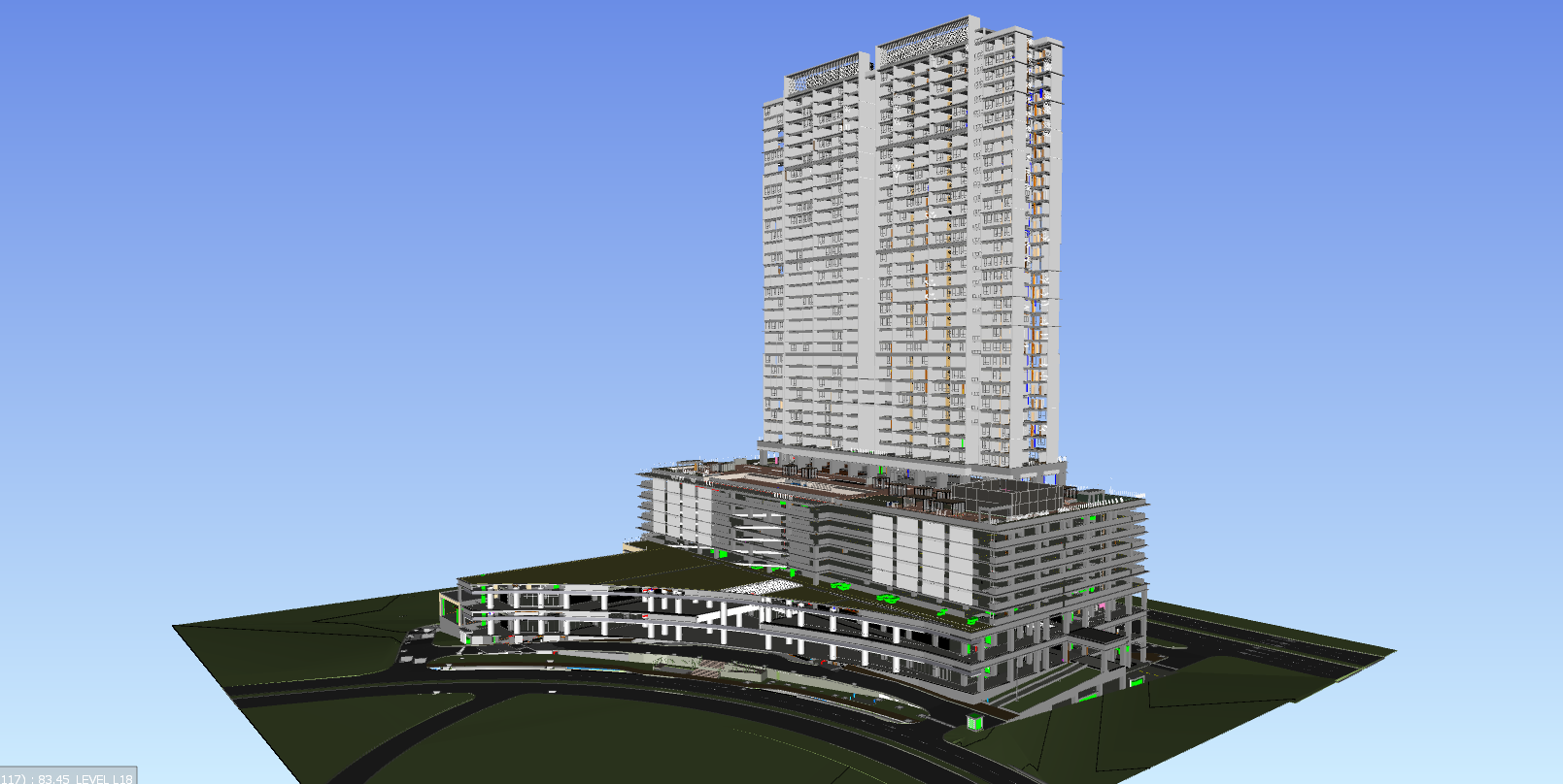 Southplace Shoppes & Residences project model